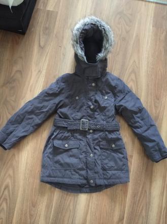 Dívčí zimní bunda parka, american eagle,140