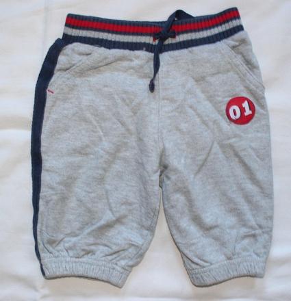 Ba107. tepláky chlapecké 1-1,5 let, tu,80