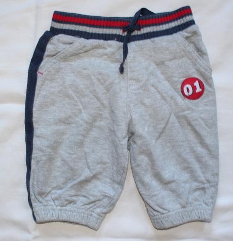 Ba107. tepláky chlapecké 1-1,5 let, tu,80