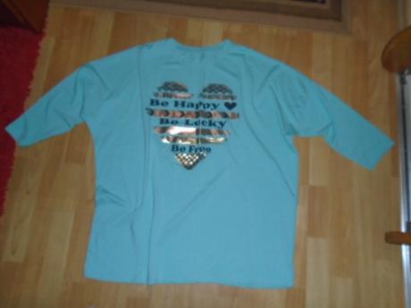 Tričko srdce vel 2xl maxi nebo oversize, xl / xxl / xxxl