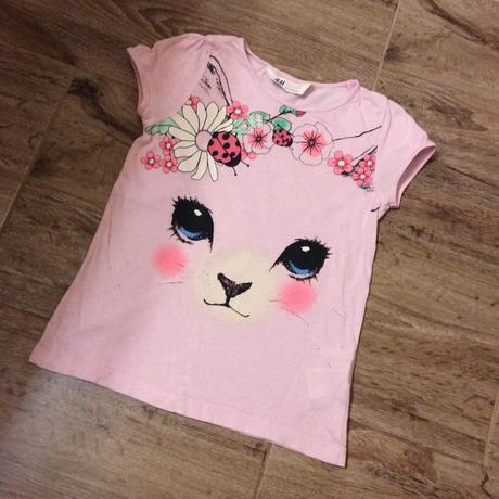 Bavlněné tričko h&m, h&m,122