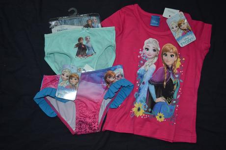 Frozen set,plavky,tričko,kalhotky, disney,92 / 98