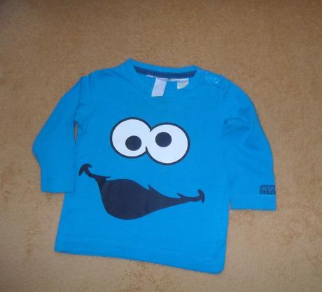 Tričko bubáček, h&m,74