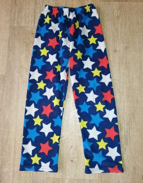 Kalhoty pyžamové fleece vel.116/122, rebel,116