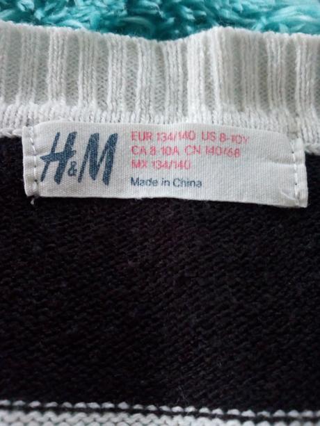 Svetr zn.h&m,vel.134/140, h&m,134