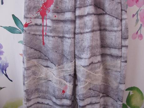 Karnevalový kostým-kalhoty zombie halloween,