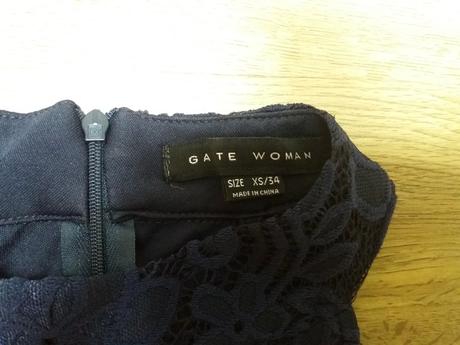 Tmavě modré šaty gate vel. xs/34, gate,xs