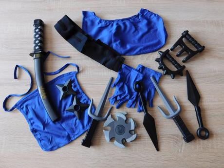 Kostým ninja vel.8/10let,