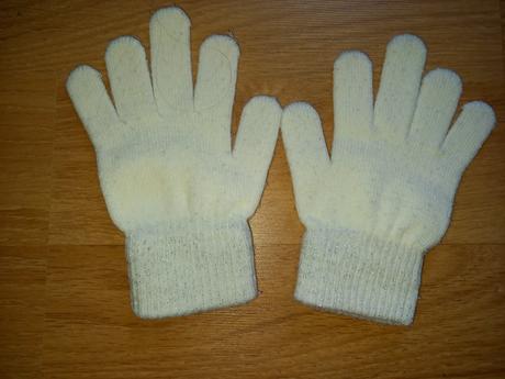 Rukavice s mašlí 8-12 let, c&a,128