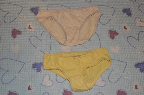 2x bavlněné kalhotky, f&f,110