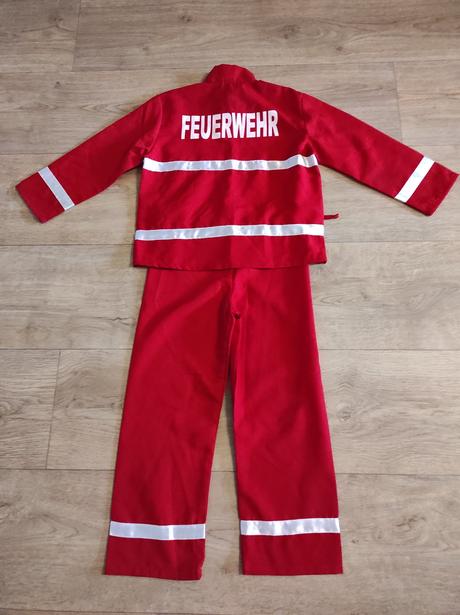 Karnevalový kostým hasič vel. 128, 
