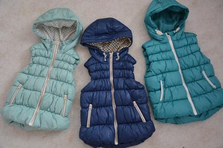 3x zateplená vesta next, next,116