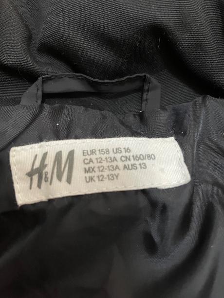 Chlapecká zimní bunda, h&m,158