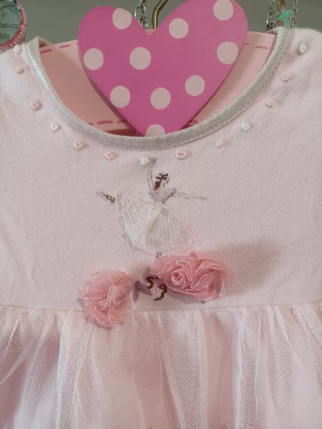 Tylové šaty s baletkou 68/74, monsoon,68