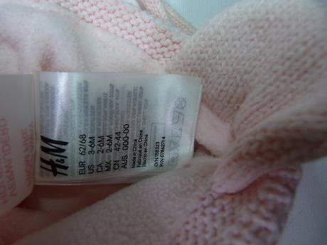 Hm zimní čepice vel.68, h&m,68