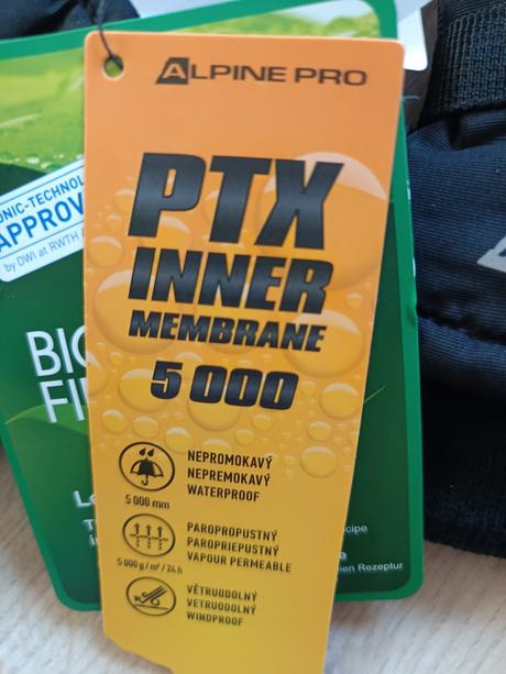 Rukavice lyžařské, alpine pro,86 / xs