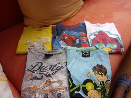 5x tričko kr. rukáv, 116