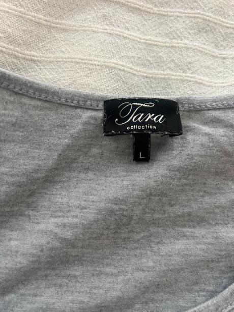 Šedé šaty s dlouhým rukávem vel. l, l