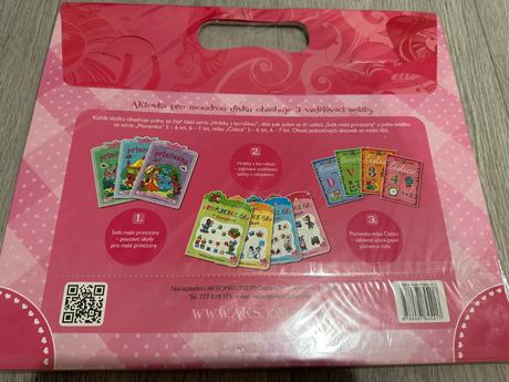 Aktovka pro moudrou dívku - 3 vzdělávací sešity, 