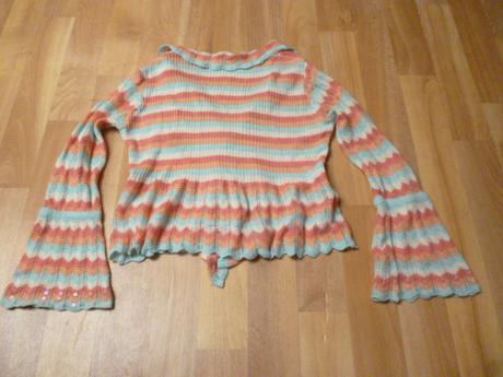 Krajkový svetr 9-10, 140