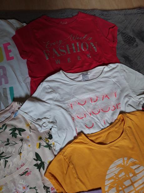 7x triko tričko i jednotlivě, 134