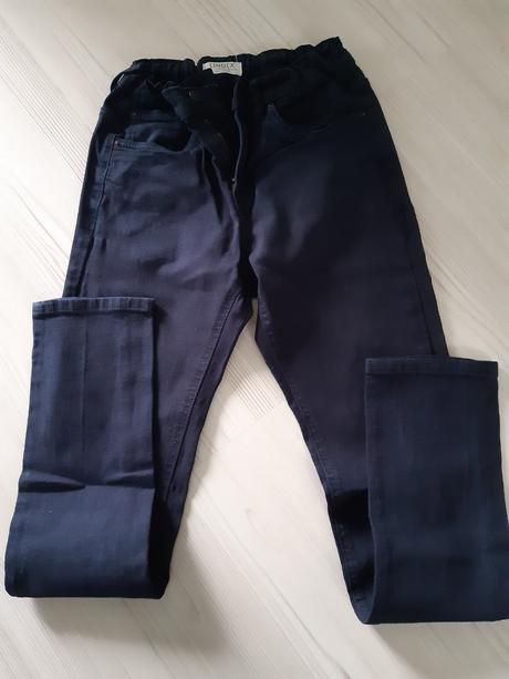 Úzké džíny sam zn. lindex vel. 158, lindex,158