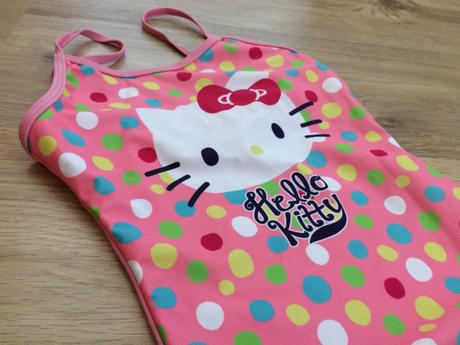 Jednodílné plavky hello kitty, vel. 6let, sanrio,116