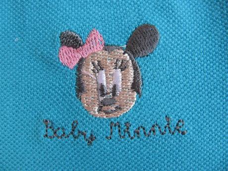Tyrkysové polo tričko minnie, disney,68