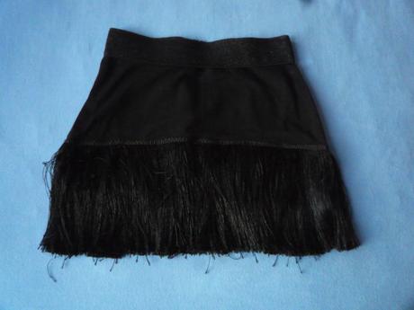 Taneční sukně s třásněmi vel 140, 140