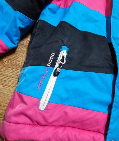 Dívčí lyžařská bunda color kids vel. 116/122, 122