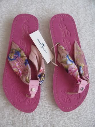 Dámská, dívčí plážová obuv, žabky tom taylor, tom tailor,37