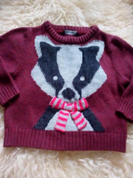 Svetr s mývalem zn.george,vel.80/86, george,80