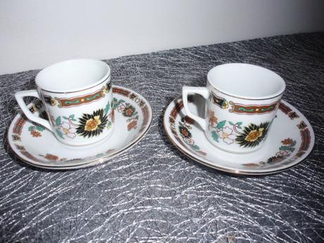 Šálek-hrneček s podšálkem 2 kusy.,