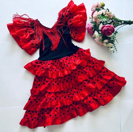 An14/ kostym španělská tanečnice - v.cca 92, 