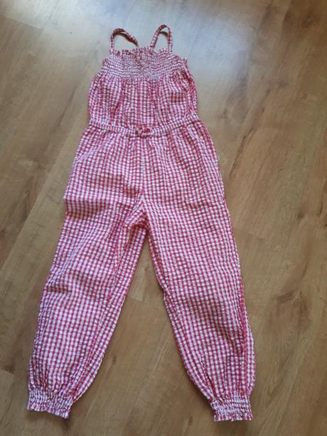 Peckovní lehoučký kalhotový overal, h&m,116