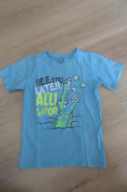 2x tričko/triko krátký rukáv 6-7 let, dopodopo,122