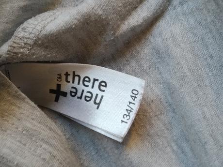 Tričko s převracecími flitry, c&a 134/140, c&a,134