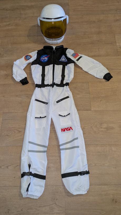 Ka 310 karnevalový kostým kosmonaut na 8 - 10 let,