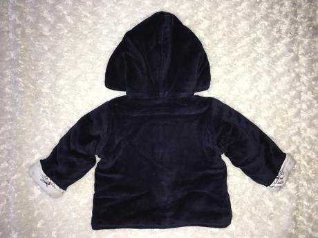 Sametová oteplená mikina/kabátek looney tunes, 68