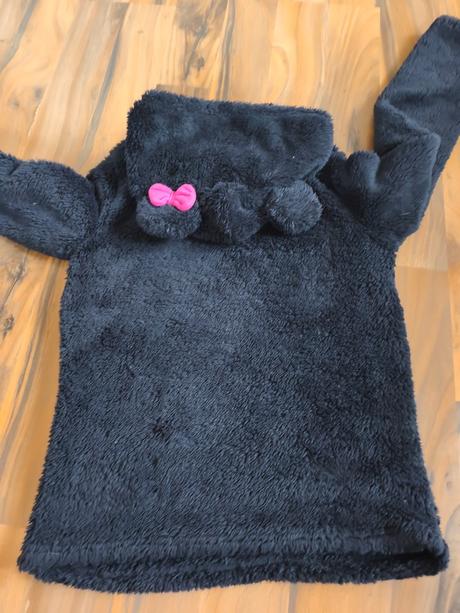 Fleesová mikina s mašličkou s/m, 164, george,s