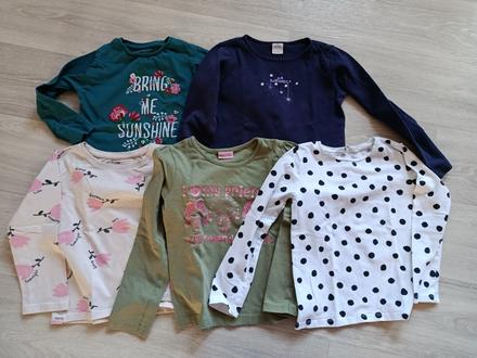 Trička 4-6 let, h&m,110