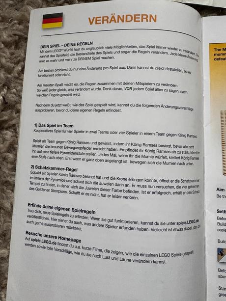Pyramid lego hra, 