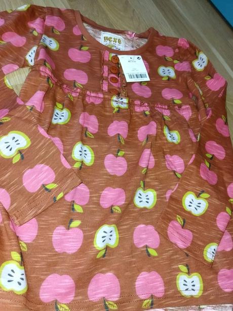 Tunika, tričko s jablky, jablíčky 110 next, next,110