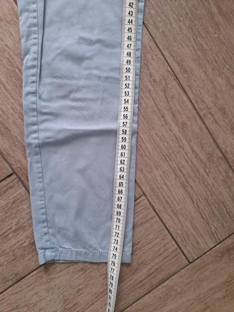 Slabé plátěné kalhoty zn. hm, vel. 134, h&m,134