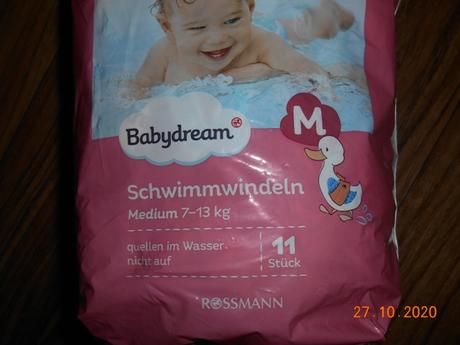 Plenka do vody, babydream,7 kg - 18 kg