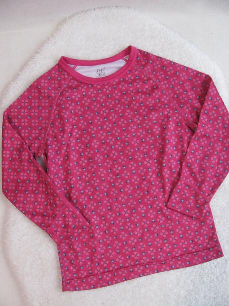 Dívčí funkční tričko sytě růžové, 140