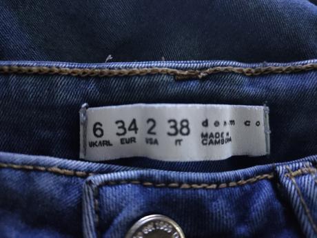 Rifle skinny dívčí vel.170/34, denim co,170
