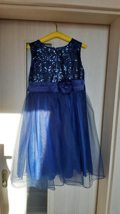 M107	dívčí slavnostní šaty vel. 134-140, 134