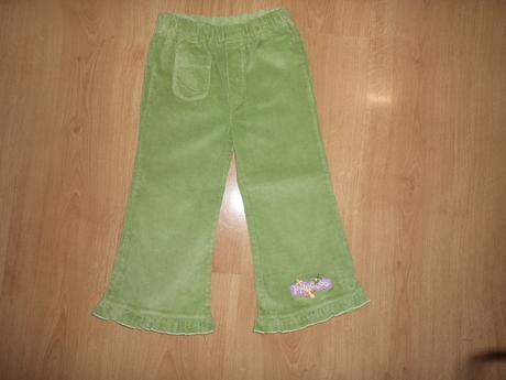 Loana nenošené manžestrové kalhoty vel.92 č.251, loana,92