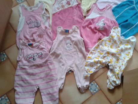 Mix dupaček - 62 a 68, 50–62